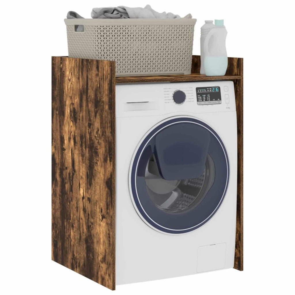 Mobiletto per lavatrice Rovere fumé 67,5 x 62 x 97 cm
