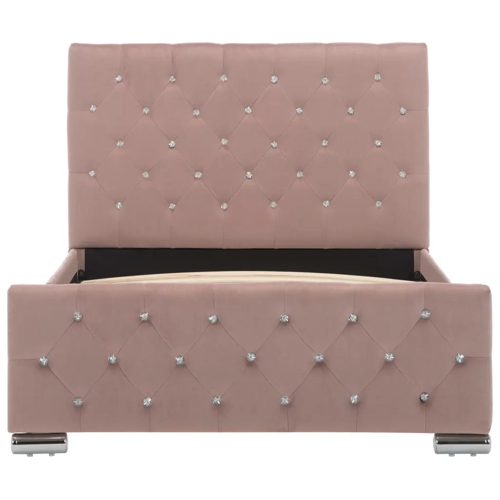 Giroletto Rosa in Velluto 100x200 cm 286824