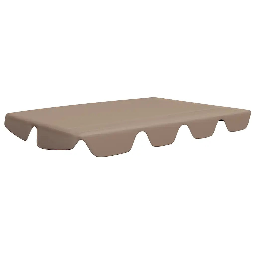 Baldacchino per Dondolo Giardino Tortora 188/168x145/110 cm CFW1661778