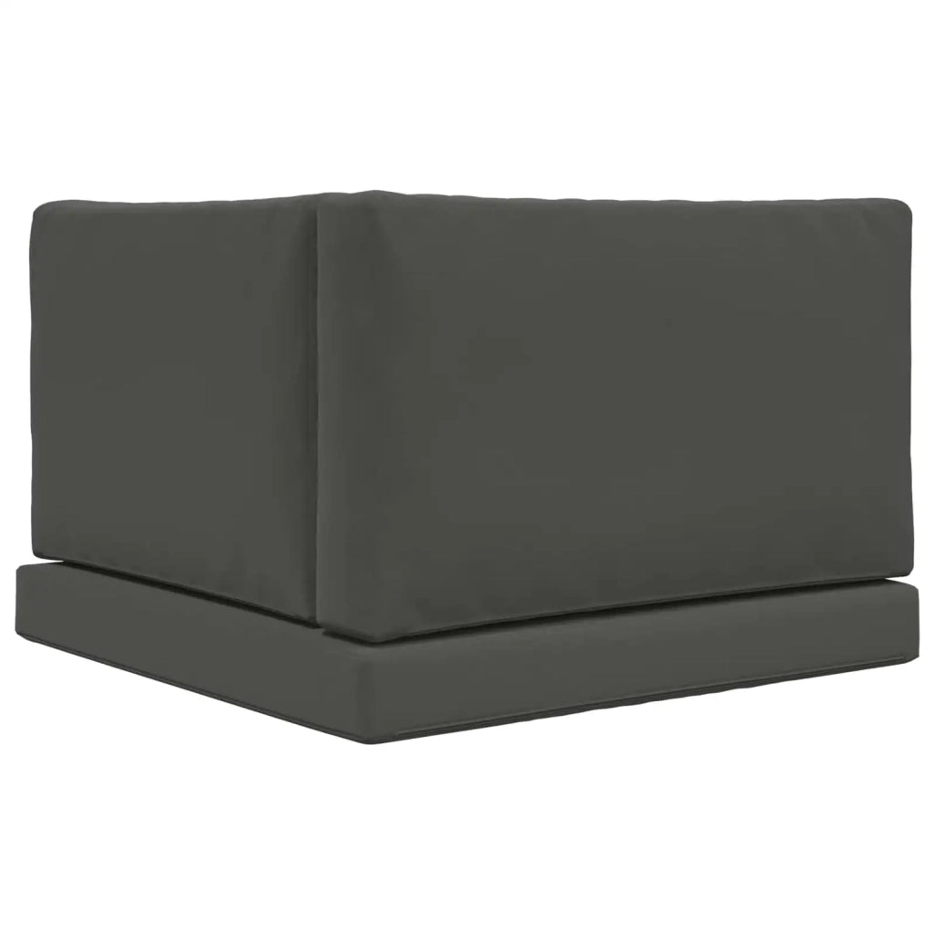 Cuscino per divano da esterno 3 pcs Antracite Poliestere
