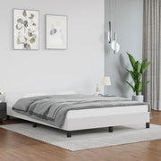 Giroletto con Testiera senza Materasso-Struttura Letto Bianco 140x200 cm 269250
