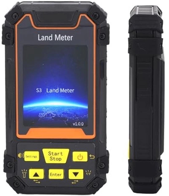 Dispositivo GPS portatile con GNSS - Misuratore di distanza 50 metri - Impermeabile IP67 - Schermo a colori da 2,4 pollici - Precisone di misura ± 1 metro - Visualizzazione in tempo reale