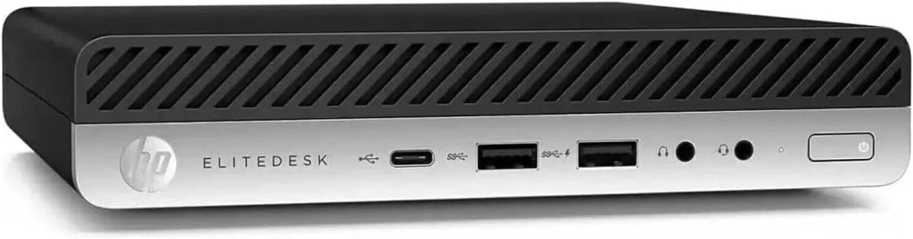 HP EliteDesk 800 G4, Mini Pc Computer Fisso, Intel Core i5-8500T, 8Gb Ram SSD 256Gb, Windows 11 Pro (Ricondizionato)