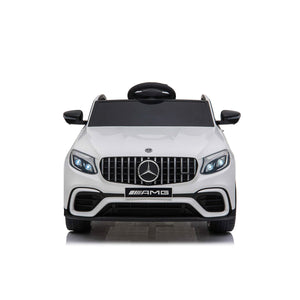 Macchina Elettrica per Bambini Licenza Ufficiale Mercedes AMG GLC63S Coupè 10,8V 5,4 Ah Bianco