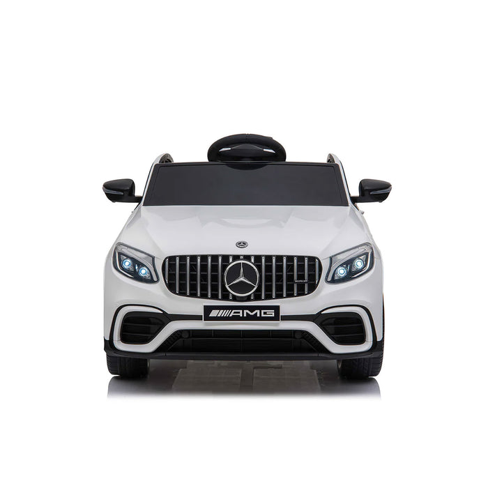 Macchina Elettrica per Bambini Licenza Ufficiale Mercedes AMG GLC63S Coupè 10,8V 5,4 Ah Bianco