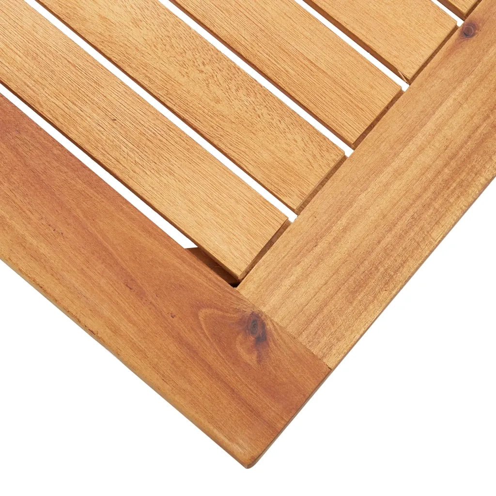 Tavolino da Caffè per Giardino 60x60x36 cm Legno di Acacia 46004