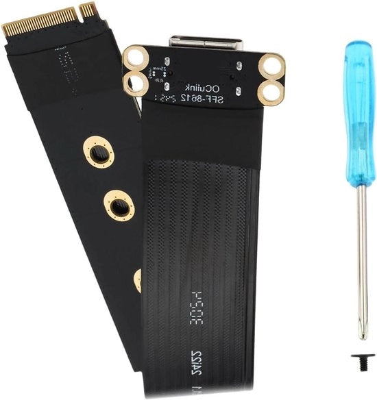 Cavo di espansione PCI-E 4.0 M.2 a Oculink, lunghezza 15cm, per SSD NVME U.2 e GPU Egpu