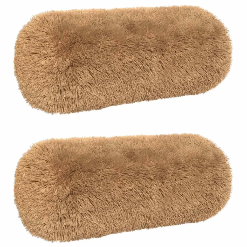 Federa 2 pcs HEERLEN Tortora Ø 15 x 40 cm Fleece PV 923393