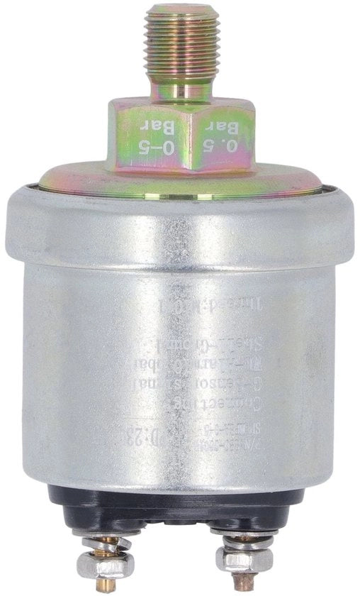 Sensore di pressione del carburante per alta pressione - Sensore di pressione dell'olio - Acciaio inossidabile - M10 x 1/8NPT - 0-5 bar - Facile da installare