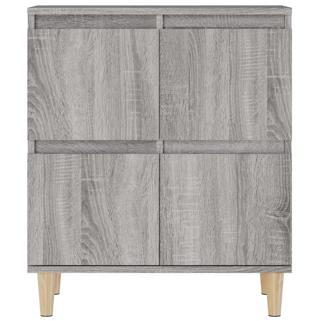 Credenza | Madia | Buffet da pranzo | Armadio da pranzo Grigio Sonoma 60x35x70 cm in Legno Multistrato