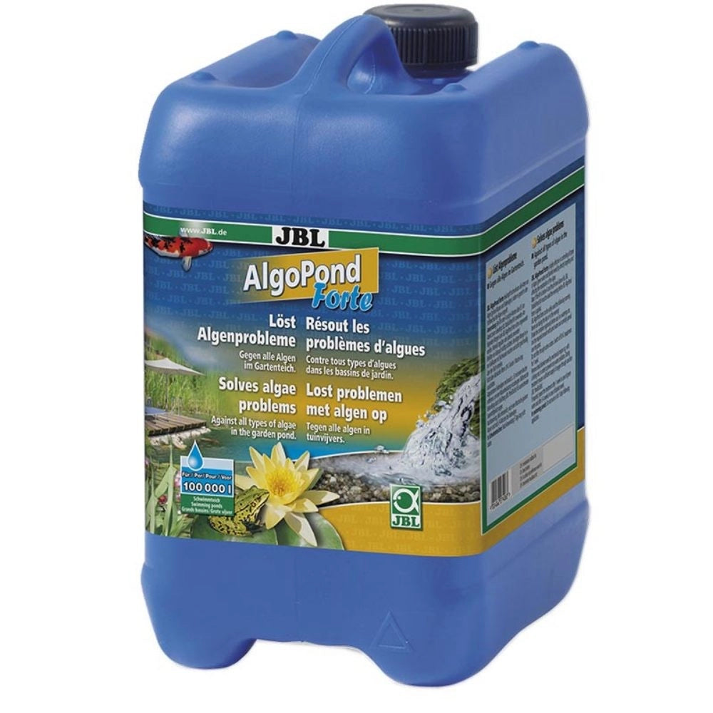 JBL AlgoPond Forte - prodotto altamente efficace contro le alghe presenti nei laghetti Formato: 5 L