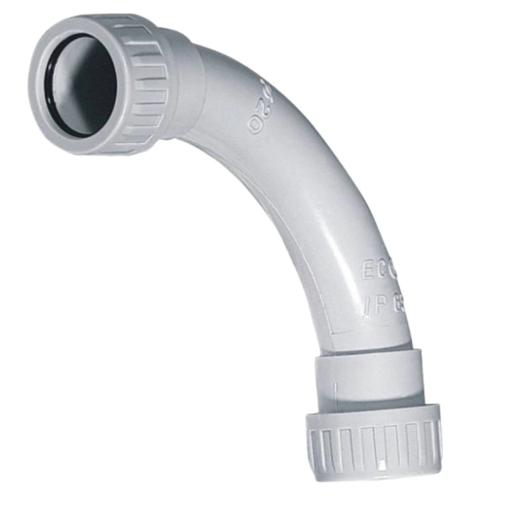 Curva 90° faeg tubo rigido ip65 per impianti elettrici vari diametri disponibili *** diametro 20 millimetri, confezi...