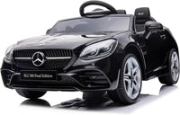 Macchina Elettrica per Bambini Licenza Ufficiale Mercedes SLC 300 "Final Edition" 10,8V 3,1Ah Nero