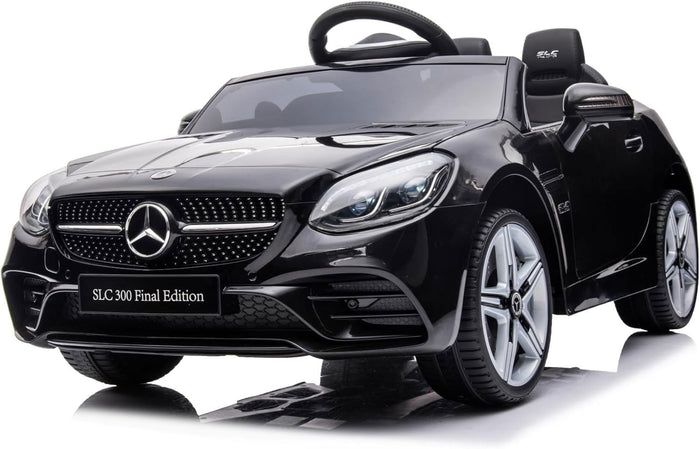 Macchina Elettrica per Bambini Licenza Ufficiale Mercedes SLC 300 "Final Edition" 10,8V 3,1Ah Nero