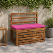 Cuscini per Panchina a 2 Pezzi SOEST 2 pz 100% Poliestere Rosa 948665