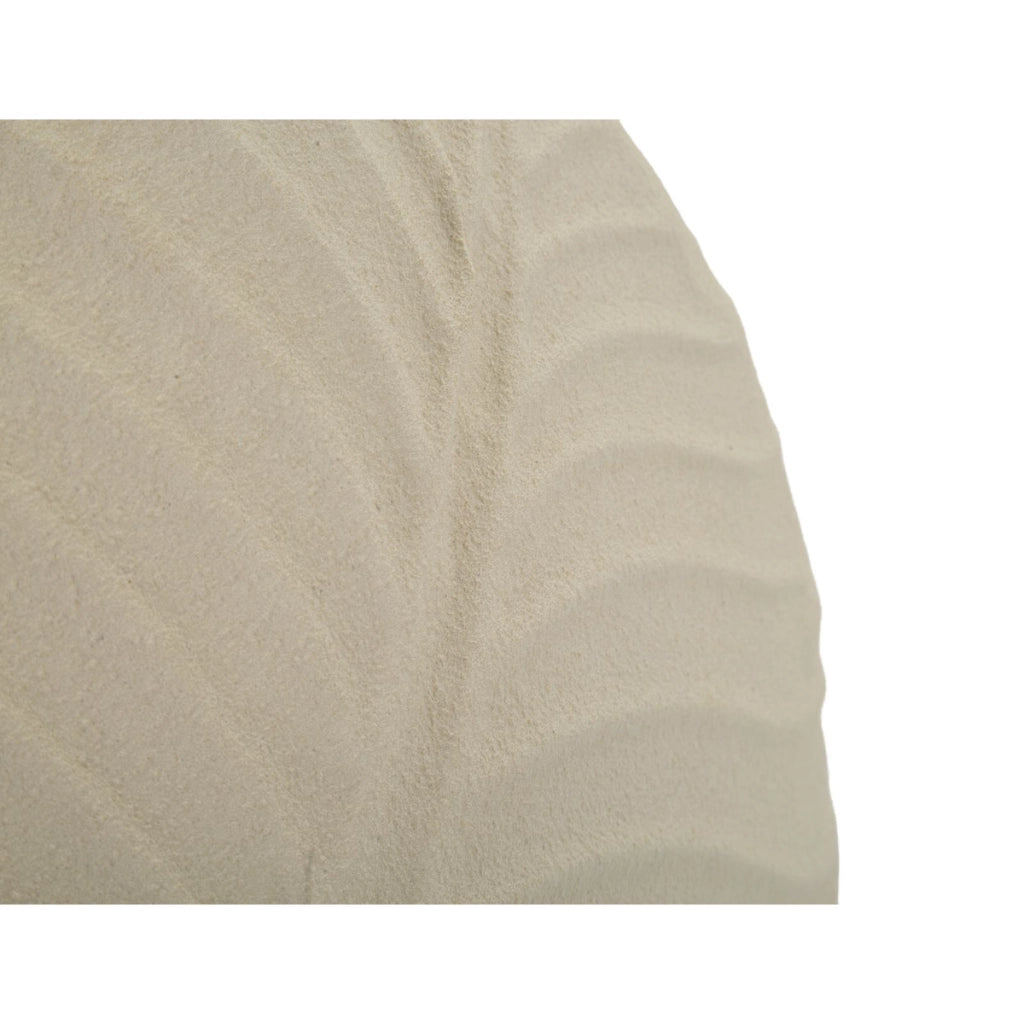 Vaso Decorativo VKH842, Beige, Metallo, 32,5x13x32,5 cm