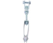 Cavo di collegamento per manuale 240mm - Set di cavi di collegamento - Cavo di collegamento per rimorchio - Cavi di collegamento - Acciaio inossidabile - Adatto per caravan/rimorchi da barca