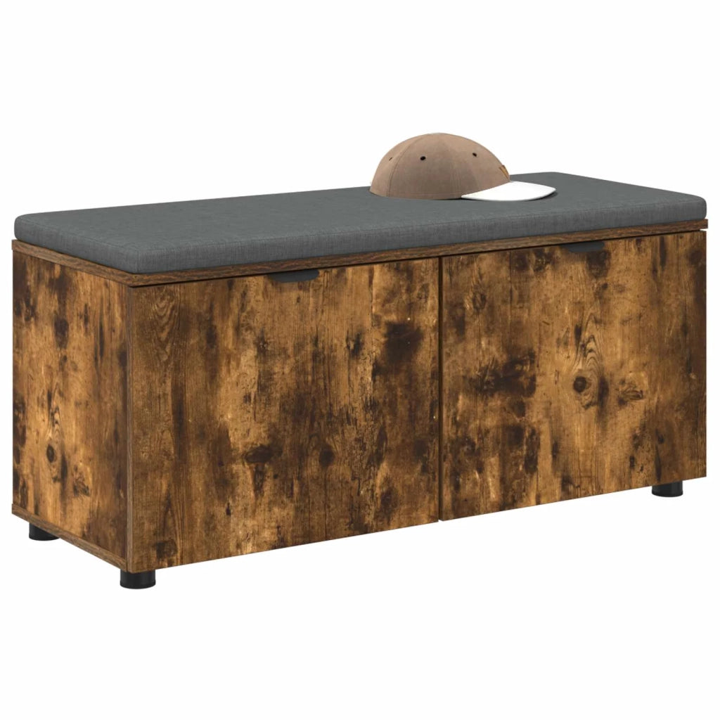 Panca per ingresso Quercia Affumicata 100 x 38 x 46 cm