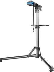 ® Cavalletto Biciclette Max 30 Kg con Borsa per Trasporto Pieghevole Pieghevole Asta Regolabile Ripiano Attrezzi Riparazioni E-Bike