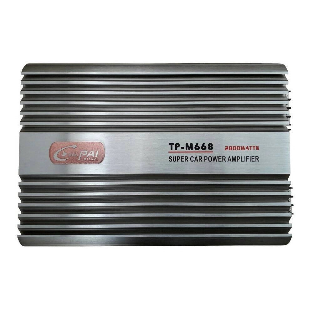 Trade Shop - Amplificatore Auto Stereo Audio 4 Canali 2800w Watt 12v Tp-m668 -