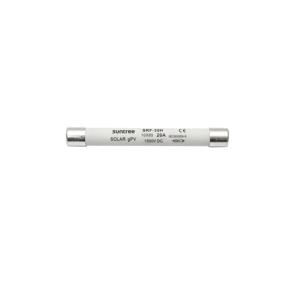Fusibile cilindrico SRF-35H per sistemi solari gPV, 20 A, 1500 V Suntree