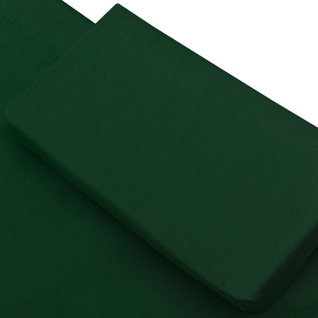Lettino Prendisole | Sdraio da giardino | Lettino da sole con Baldacchino e Cuscino Verde
