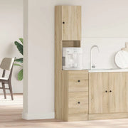 Mobile da cucina-Armadio da cucina Beige 35 x 50 x 180 cm Legno multistrato