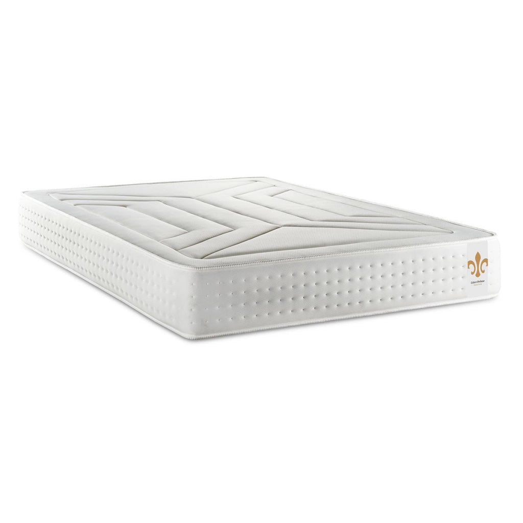 Materasso 200x200 cm Molle insacchettate e Memory foam - Vingt-Quatre