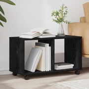 Tavolino Rovere Nero 72 x 33 x 42,5 cm Legno ingegnerizzato 868061