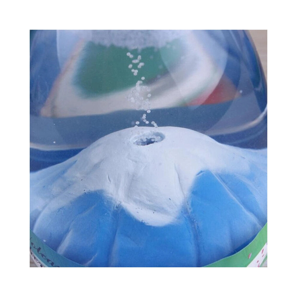 Trade Shop - Clessidra In Vetro Con Effetto Eruzione Vulcano Liquido Idea Regalo Decorazione -
