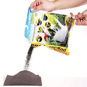 AquaArt Shrimp Sand Powder 1,8kg - substrato fine di origine vulcanita per gamberetti Colore: Black