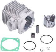 Kit di Cilindro Pistone - Set di Sigillatura Metallica - Per Motocicletta 2-Tempi da 49cc - Mini Moto/Dirt ATV - Alta Affidabilità - Riduce Attrito/La Laminazione - Kit di Pistoni