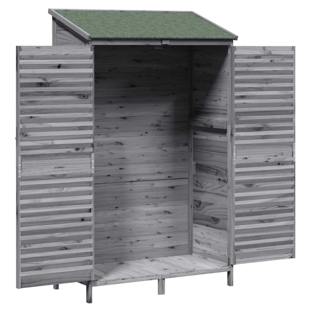 Capanno da Giardino Grigio 106 x 56 x 176,5 cm CFW2971949