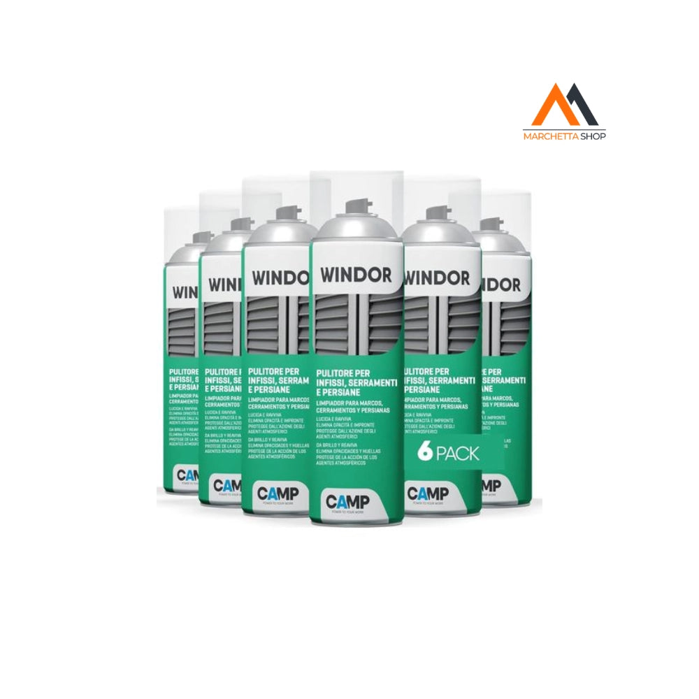 6 PZ WINDOR 400 ML