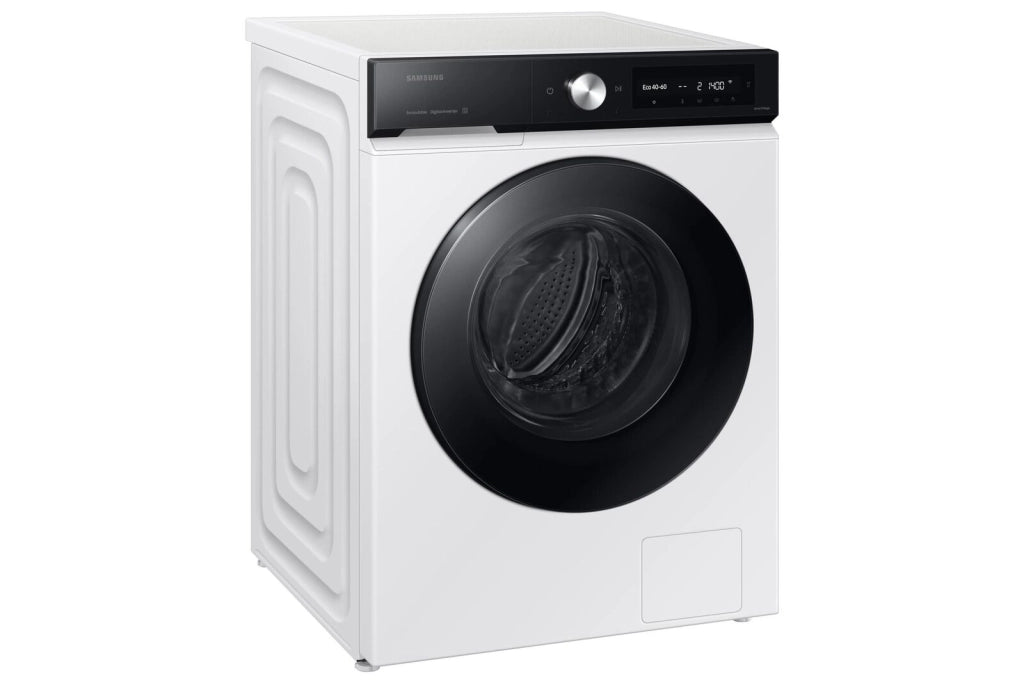 SAMSUNG BeSPOKE AI WW90DB7U94GEU3 Lavatrice a carica frontale 9 Kg Classe A Ecodosatore AI Lavaggio e Control Profondita' 60 bianco