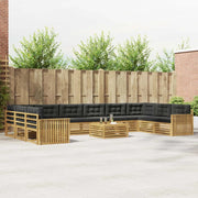 Set divani Legno di Acacia Massello 3391272