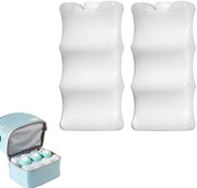2 Accendini per Fridge, Freezer e Box Frigorifero, Elementi di Raffreddamento per Casa e Tempo Libero, 600 ml, 21 x 10 x 5 cm (blu)