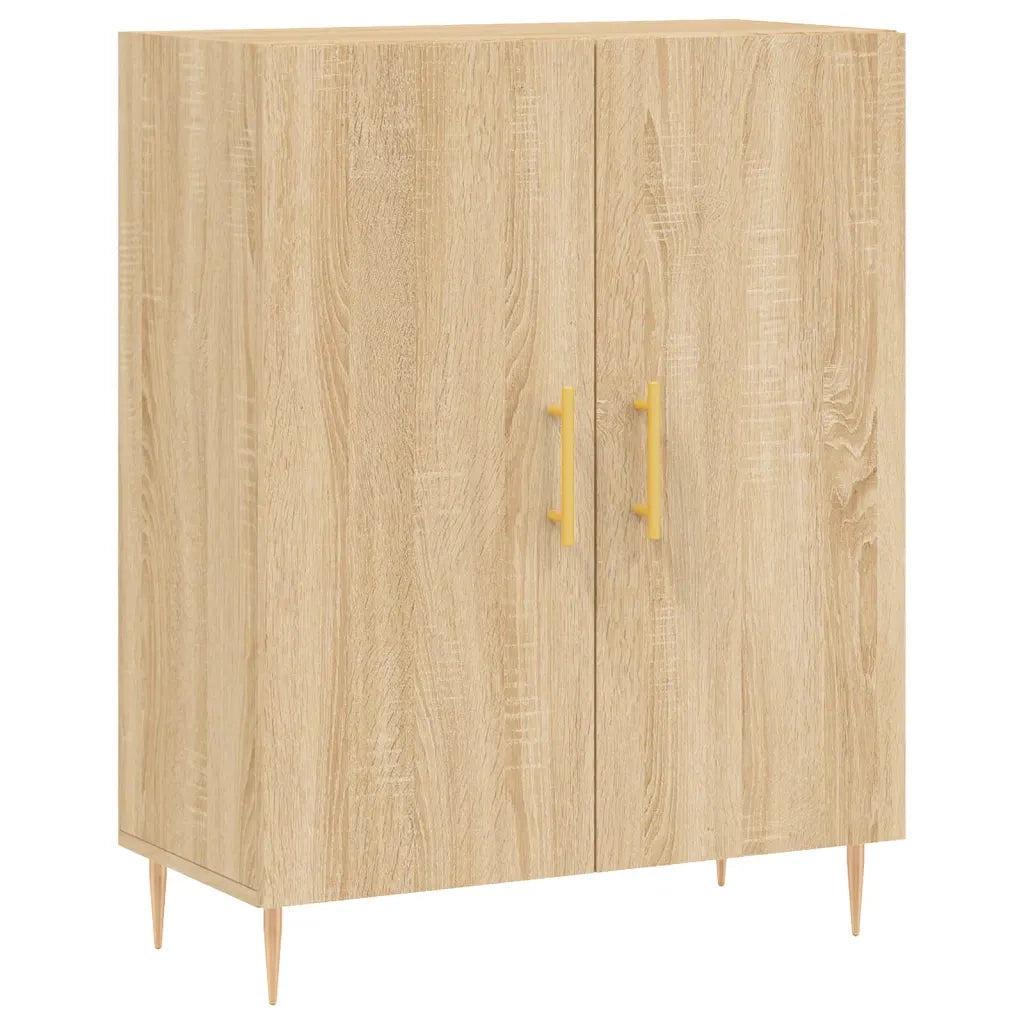 Credenza Rovere Sonoma 69,5x34x90 cm in Legno Multistratocod mxl 80329