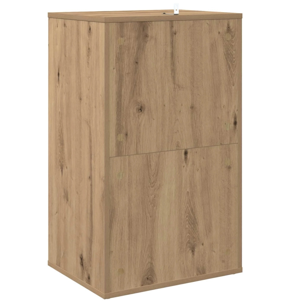 Mobile porta vinili Rovere Artigianale 44,5 x 36,5 x 74,5 cm 8012873