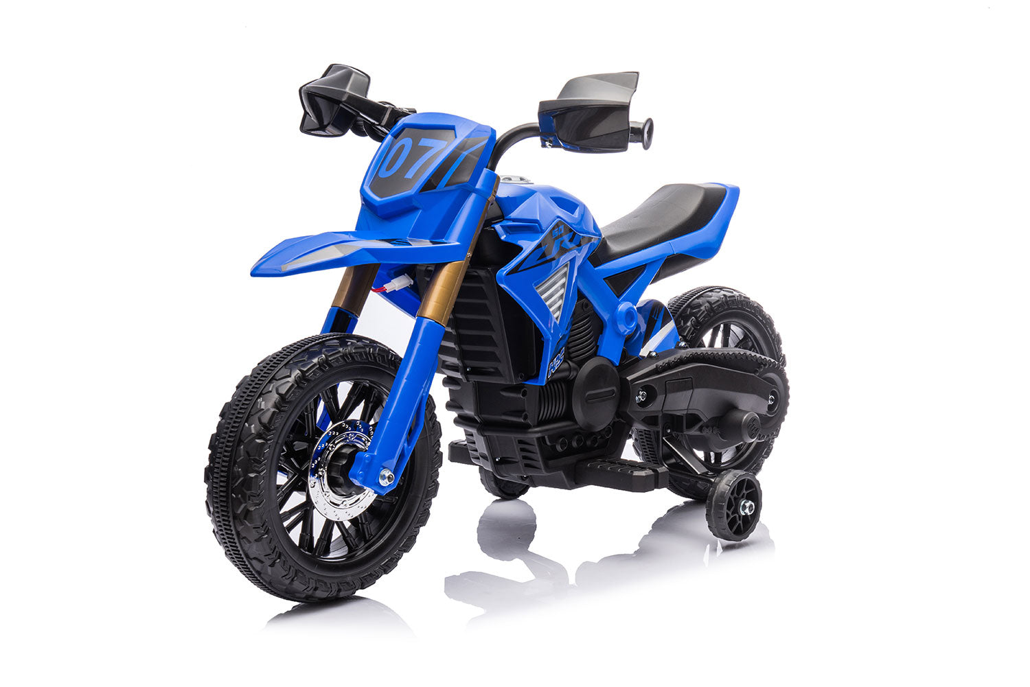 Moto Elettrica per Bambini 12V 4,5Ah Blu