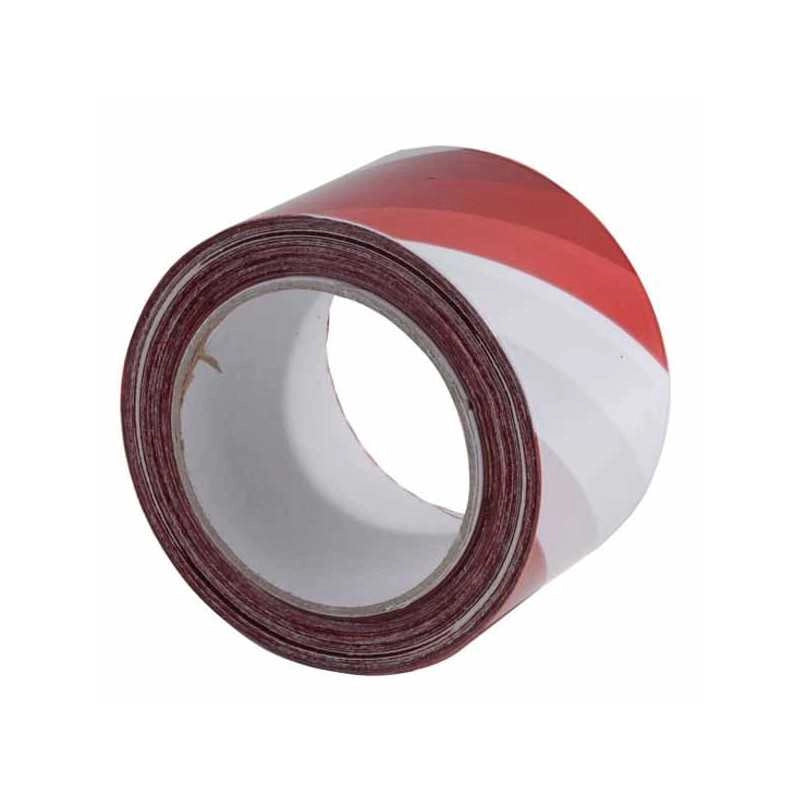 Nastro Segnaletica Bianco/Rosso m 200 Treemme