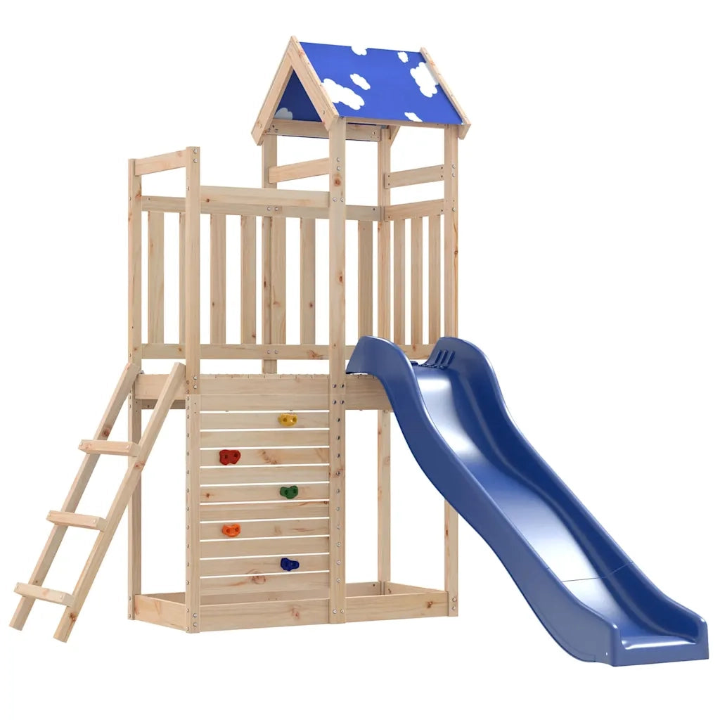 Set da Gioco da Esterno in Legno Massello di Pino 3279130