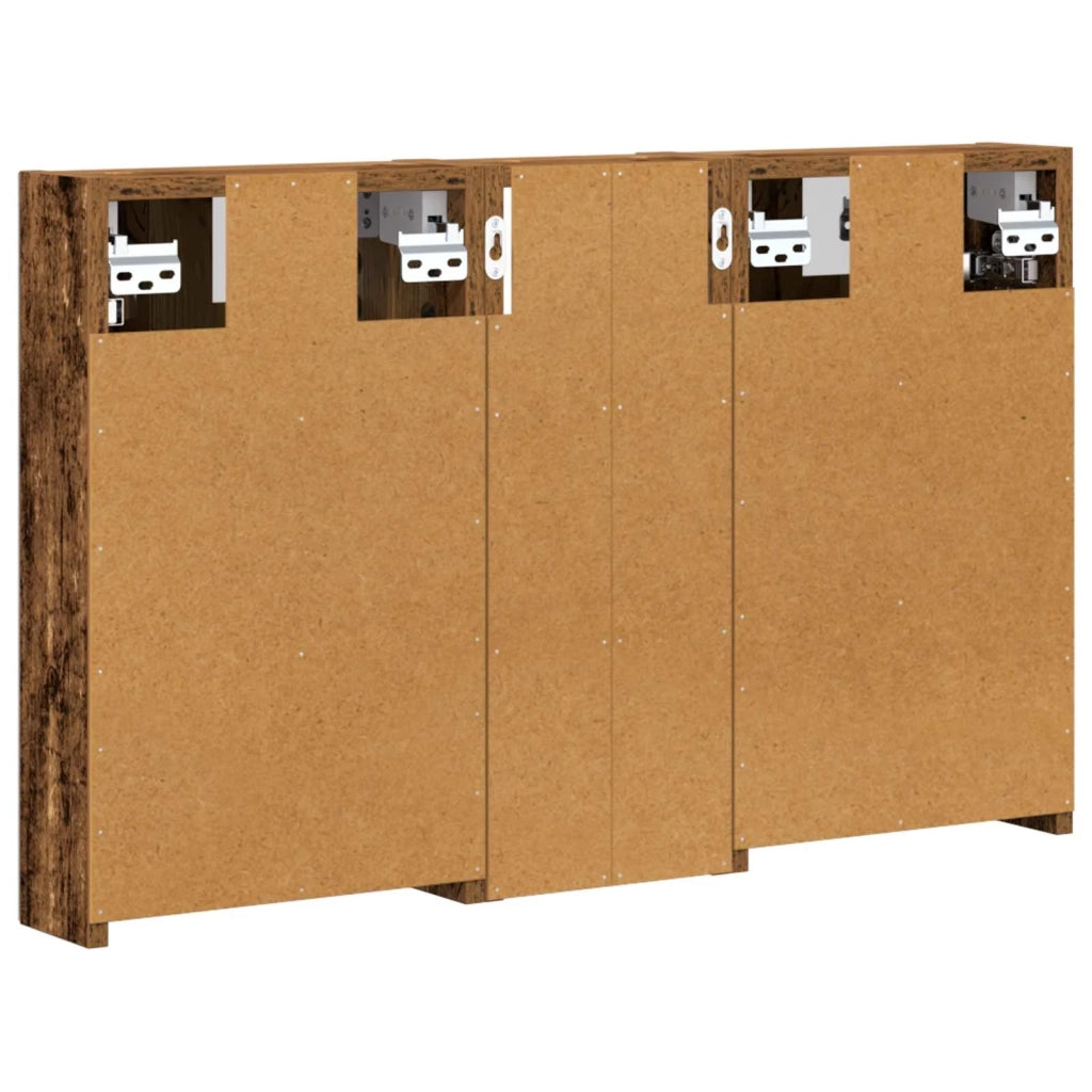 Set di Armadi da Bagno con lo scaffale 3 pcs 80 x 10,5 x 50 cm 3403654