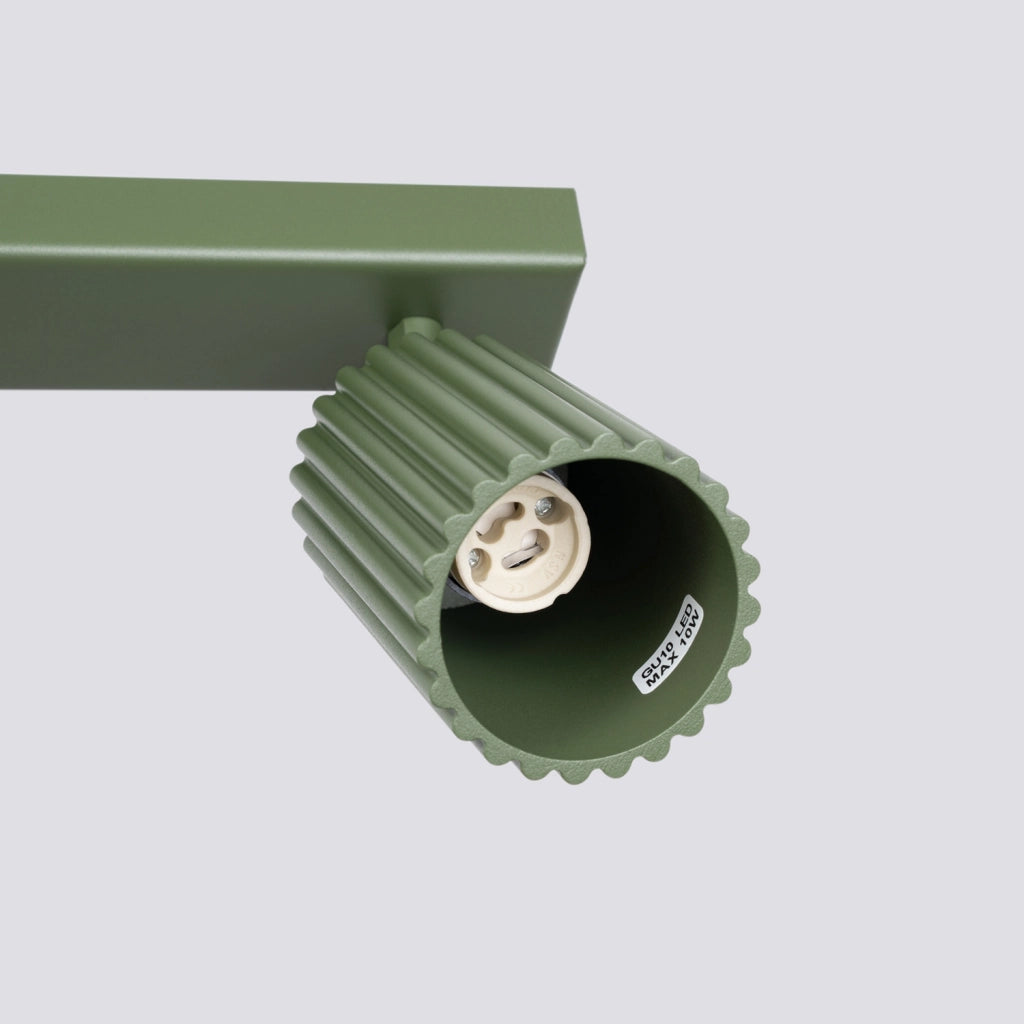 Plafoniera GRAVIO Pure Lume verde oliva 2xGU10 30cm