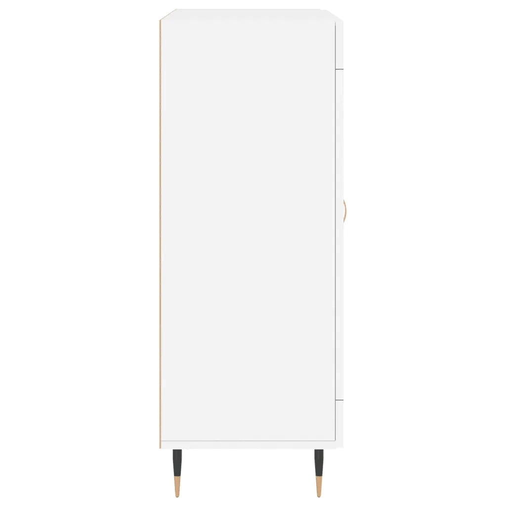 Credenza | Madia | Buffet da pranzo | Armadio da pranzo Bianca 69,5x34x90 cm in Legno Multistrato