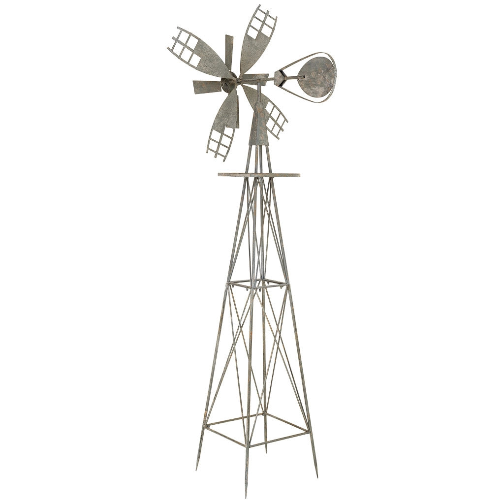 Decorazione mulino figura 69,22x59,06x175,26/206,38h cm