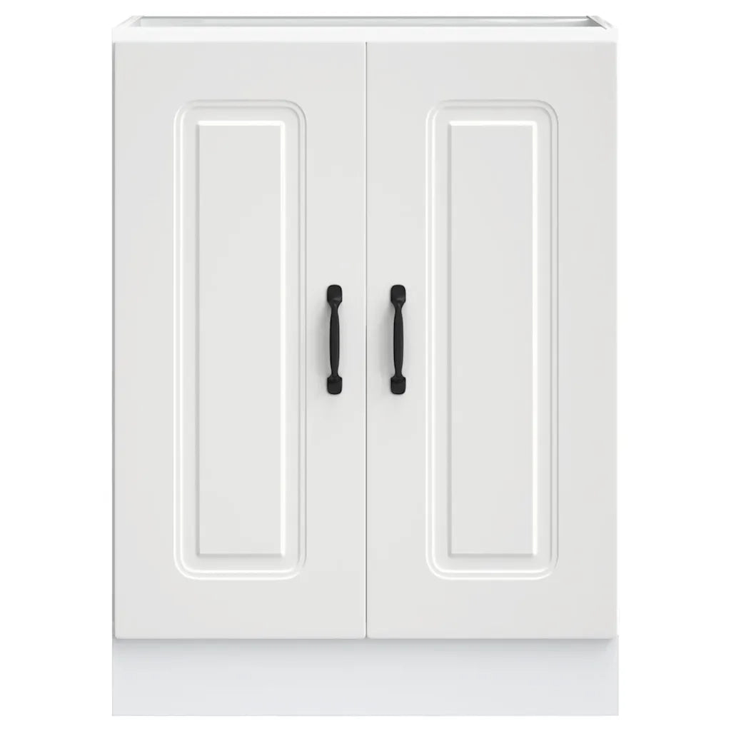 Mobile base lavello Kalmar Bianco 60x46x81,5 cm in Truciolato 853437