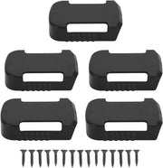 5 Set di Supporti di Ricarica per Batterie Dock compatibili con Batterie 20V 5Pin WU172 WU279 WU388 WE270 WE389 - Nero