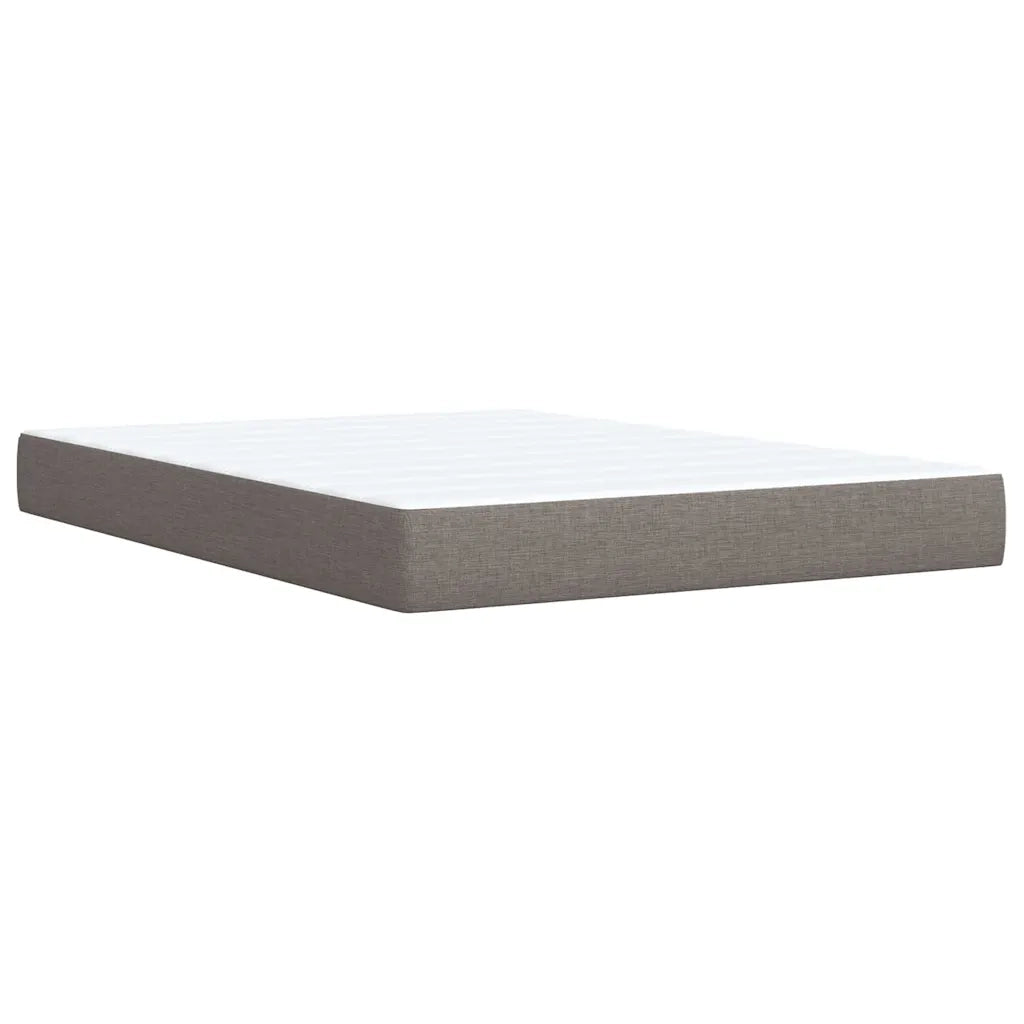 Giroletto a Molle con Materasso Tortora 160x200 cm in Tessuto 3285936
