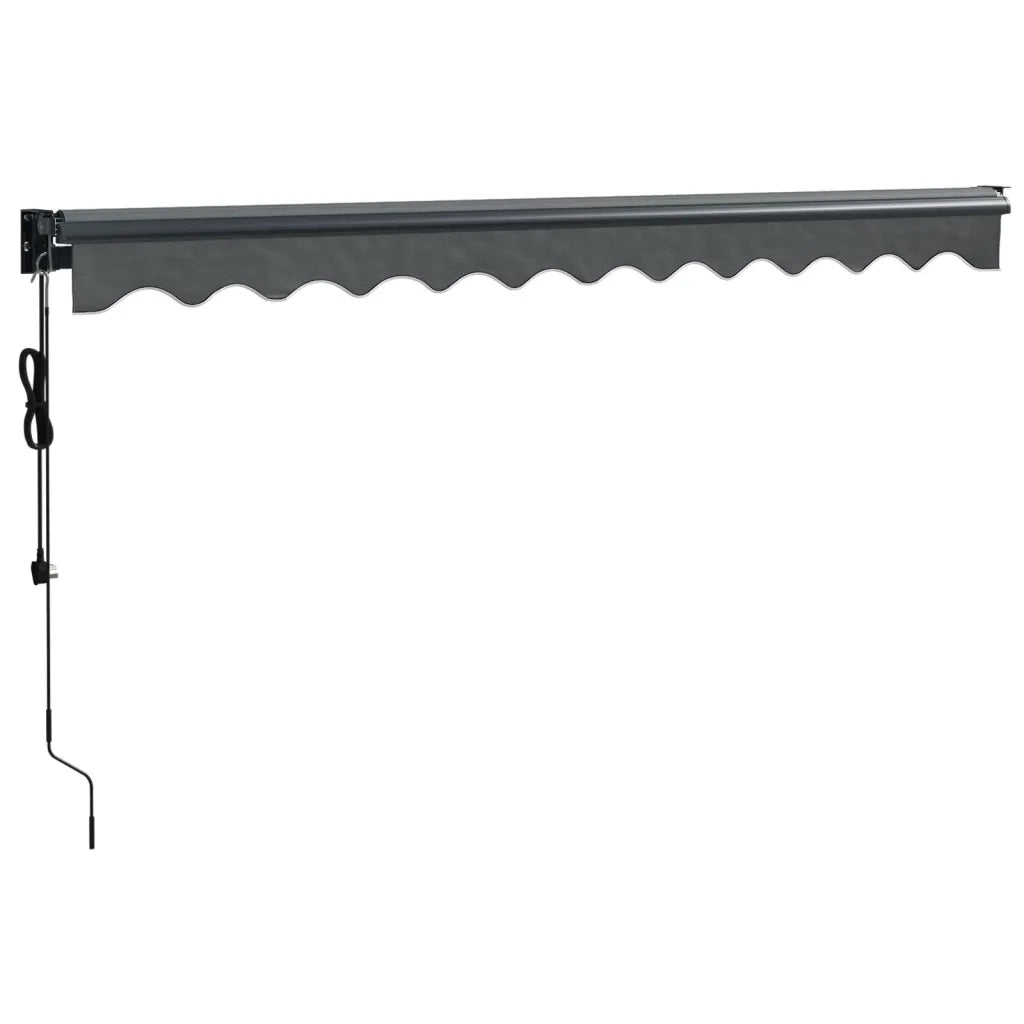 Tenda Sole Automatica Retrattile Antracite 3x2,5 m 3154511